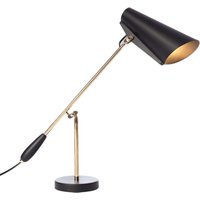 Northern Birdy table Black Brass