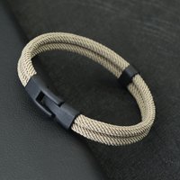 Men's Double Layer Detachable Bracelet Stackable Fashion Accessories for Him