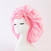 Satin Night Sleep Cap for Women and Men Unisex Hair Care Bonnet