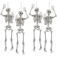 Posable Halloween Skeleton Decorations or Indoor and Outdoor Display