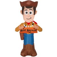 Halloween Outdoor Inflatable Decoration with LED Lights and Weather Resistant Polyester