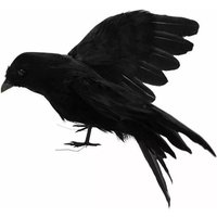 Halloween Crow Decorations Black Raven Props for Indoor and Outdoor Decor