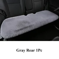 Plush Car Seat Cushion – Thickened Faux Fur Winter Seat Pad with Foam Filling