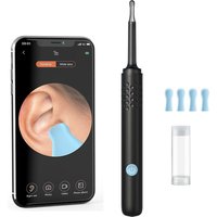 WIFI Visual Ear Cleaner Otoscope Camera, 500W HD Earpick with 6 LED Lights & 4.0mm Mini Ear Wax Removal Tool