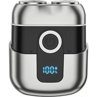 Mini Dual Head Electric Shaver for Men USB C Rechargeable Waterproof Portable Beard Trimmer