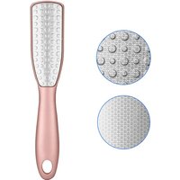 Exfoliating Calluses Brush, Pedicure Tools Heel Scratcher, Stainless Steel Double-sided Foot Sharpening Files Artifacts