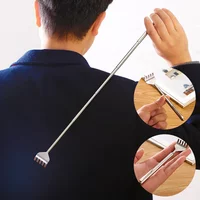 Extendable Telescopic Back Scraper, Portable Itch Scratch Massage Tool, Adjustable Backbone Scratch Massager