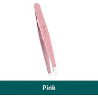 Eyebrow Tweezer Fine Hair Puller Stainless Steel Slanted Eye Brow Clips