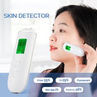 Portable Digital Skin Tester for Face Moisture Oil Elasticity and Skin Age Analysis