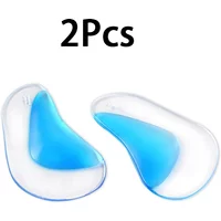 Premium Silicone Arch Support Insoles for Flatfoot & High Heels
