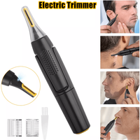 Professional Electric Ear Nose Hair Trimmer for Men, Beard, Mustache, Eyebrow, Sideburn Remover & Shaver Clipper