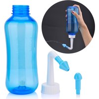 Nasal Wash Cleaner, Nasal Rinse Bottle, Nasal Irrigator for Sinus Relief, Nose Protector for Kids and Adults