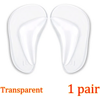 Flat Foot Corrector Insole, Silicone Gel Arch Support, Professional Orthotic Shoe Cushion for Foot Alignment