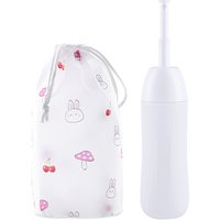 Portable Travel Bidet Bottle with Retractable Nozzle and Carry Bag