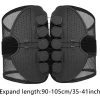 Unisex Lumbar Support Wrap, Breathable Waist Back Brace, Posture Corrector for Sciatica, Herniated Disc, Rapid Recovery