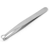 Precision Stainless Steel Nose Hair Trimmer & Facial Grooming Scissors
