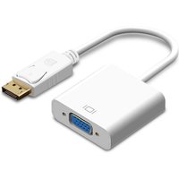 DisplayPort to VGA Adapter Cable 1080P DP Male to VGA Female Converter