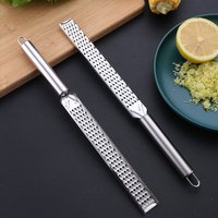 Stainless Steel Kitchen Grater for Lemon Zest Ginger Garlic Cheese and Chocolate