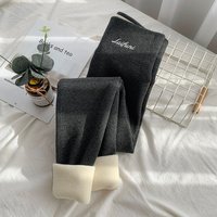 Women's High Waisted Fleece Lined Leggings – Thick Knit Stretch Winter Pants