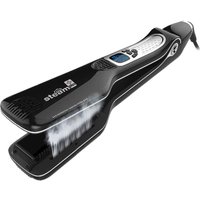 SteamGlow Steam Hair Straightener Ceramic Tourmaline Hair Straightening Brush
