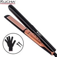 Professional Hair Straightener Keratin Flat Iron for Smooth Frizz Free Hair