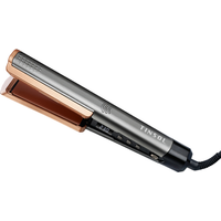 TINSOL Ceramic Hair Straightener Hair Straightener and Curler with LCD Wide Plates