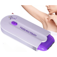 Professional female electric shaver, full body and facial, leg, bikini hair removal device, gentle for hand use.