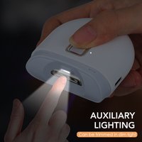 Automatic Nail Trimmer, Electric Nail Clipper With LED Light, Portable Manicure Tools For Children and Adults