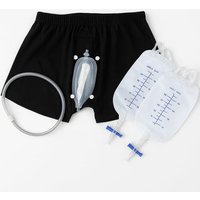 Product Name Male Incontinence Underwear with Silicone Urine Funnel and Urinal Leg Bag