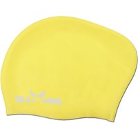 Adult Long Hair Swim Cap Waterproof Silicone Swim Cap with Anti Slip Comfort Fit for Women