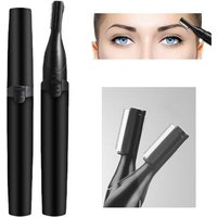 Double Cutter Head Electric Eyebrow Trimmer & Epilator for Children