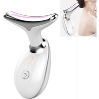 Neck Beauty Device with EMS Microcurrent and Warm Light Therapy