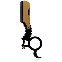 Stainless Steel Ring Razor Manual Beard Trimmer and Hair Styling Shaver Without Blade