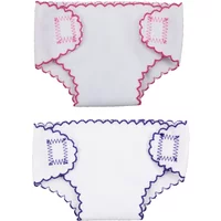 Reusable Baby Doll Diapers for Reborn Dolls Adjustable Soft Doll Underwear Set