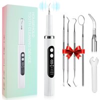 Ultrasonic Dental Plaque Remover with LED Light & Cleaning Modes