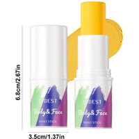 Waterproof 8 Colors Face Body Paint Stick Long-Lasting Sweat-Proof Eye Stick, Rainbow Face Makeup Cosmetics for Festival