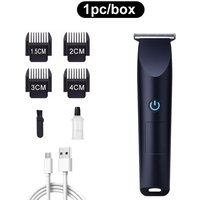 Electric Hair Clipper with Adjustable Cutter Head and USB Charging