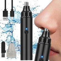 Rechargeable Ear and Nose Hair Trimmer USB Electric Grooming Tool