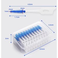 Curved Interdental Cleaning Brush Set – 20 Piece Dental Care Kit