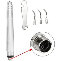 Dental Air Scaler Handpiece with 3 Tips for Polishing and Cleaning