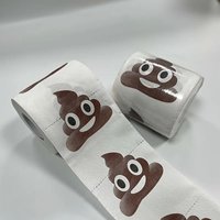 Fun Patterned Toilet Paper Roll and Industrial Grade 3 Layer Specialized Hygiene Hardware