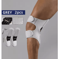 VBOSi Adjustable Knee Brace with Triple Spring Booster Support Pair
