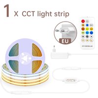 Dimmable COB LED Strip Light with Remote Control