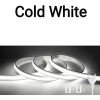 220V COB LED Strip Lights with Seamless Neon Glow