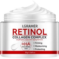 Retinol Firming Face Cream with Collagen - Anti-Aging Moisturizer for Wrinkles, Whitening, and Skin Brightening