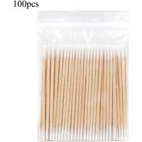100/300pcs Double-Head Cotton Swabs – Makeup, Medical & Personal Care Tool