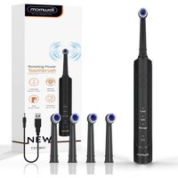 Rechargeable Sonic Electric Toothbrush for Adults T37 With 4 Brush Heads