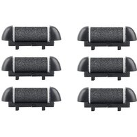 6 Piece Replacement Roller Heads for Electric Foot File Callus Remover
