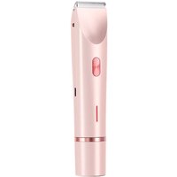 Women Electric Razor 2 in 1 Dual Head Bikini Trimmer Wet Dry Use