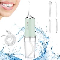High-Velocity Portable Oral Irrigator and Teeth Whitening Water Jet Flossing Machine